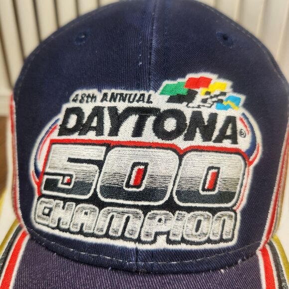VTG Jimmy Johnson Daytona 500 2006 Champion #48 Hat Cap ISC Motorsports NASCAR - Picture 3 of 10